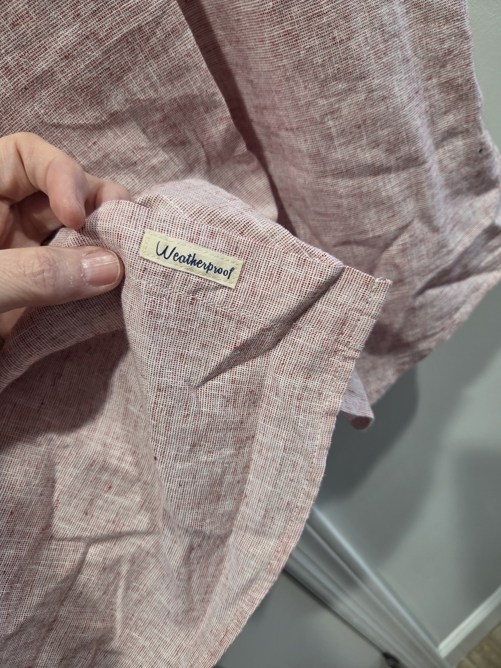 Weatherproof Vintage Men's 2X Washable Linen Button-up Shirt - Picture 6 of 14